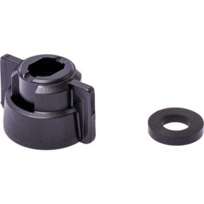 Capac duză 8253080P025 Geoline baionetă cu garnitură SW10/8 negru