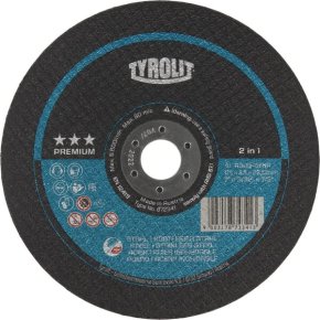 Tyrolit Disc de tăiere 872341 Premium st-SS 178x2.5