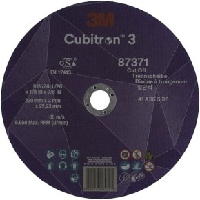 3M Disc de tăiere Cubitron 3 87671 230x3