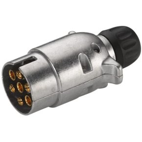 Hella Ștecher 8JA001918011 Serie A 7 pini metal terminal cu lame