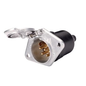 Hella Priză cu 7 pini 8JB003834021 Serie A metal