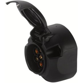 Hella Priză 7 poli PVC 8JB001943011 Serie A Negru