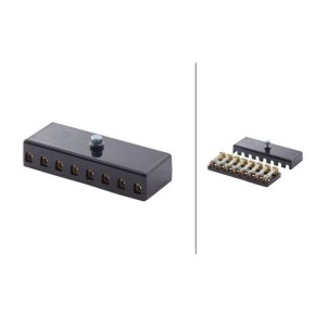 Hella Panou de siguranțe 8JD002290201 8 mufe Torpilă Negru