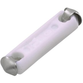 Hella Set siguranțe tip torpilă 8JS025889003 8A 25mm alb 100 buc