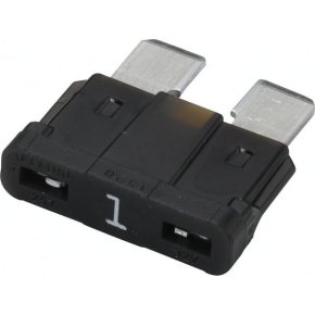 Hella Set siguranțe auto standard 8JS711683011 32V 1A lungime 18,54mm ambalaj 50 buc negru