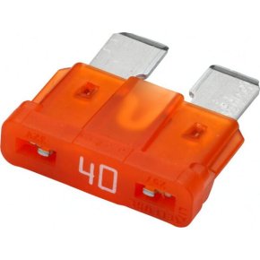 Hella Set siguranțe auto 8JS711683031 standard 40A 32V 18,54mm Portocaliu