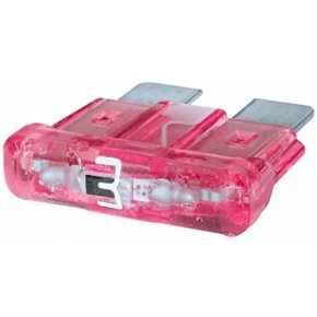 Hella Set siguranțe auto 8JS711683062 standard 12V 3A lungime 18,8mm ambalaj 10 buc violet