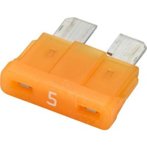 Hella Set siguranțe auto 8JS711683072 standard 12V 5A lungime 18,8mm bej ambalaj 10 buc