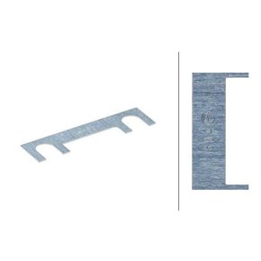 Hella Set Siguranțe Lamelă 60A 8JS713575031 lungime 41mm