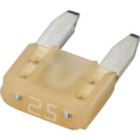 Hella Set siguranțe auto mini 8JS728596091 25A lungime 10,9mm ambalaj 50 buc bej