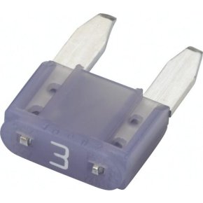 Hella Set siguranțe auto mini 8JS728596101 3A violet 10,9mm 50 buc