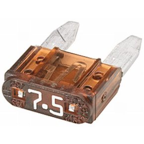 Hella Set siguranțe auto mini 8JS728596111 7,5A lungime 10,9mm ambalaj 50 buc maro