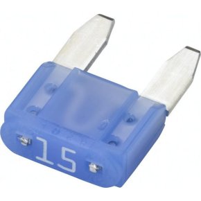 Hella Set siguranțe auto mini 8JS728596151 15A Albastru 10,9mm 50 buc