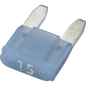 Hella Set siguranțe auto mini 8JS728596222 32V 15A lungime 16,3mm albastru ambalaj 10 buc