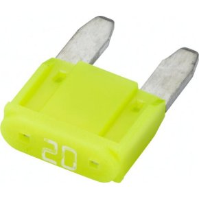 Hella Set siguranțe auto 8JS728596232 Mini 32V 20A 16,3mm Galben