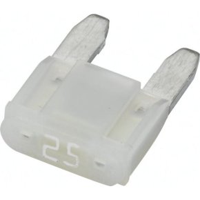 Hella Set Siguranțe Auto Mini 8JS728596242 32V 25A lungime 16,3mm alb