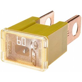 Hella Siguranță PAL 8JS740026211 60A Galben Lungime 15mm