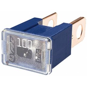 Hella Siguranță PAL 8JS740026231 100A lungime 15mm Albastru