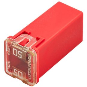 Hella Siguranță PAL 8JS740026431 50A lungime 23,1mm roșu