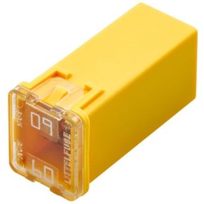 Hella Siguranță PAL 8JS740026441 60A lungime 23,1mm galben