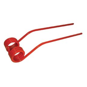 Kramp Dinte greblă rotativă 0009024822KR Claas Dreapta Cu spiră 403x96x9mm Orificiu 40mm