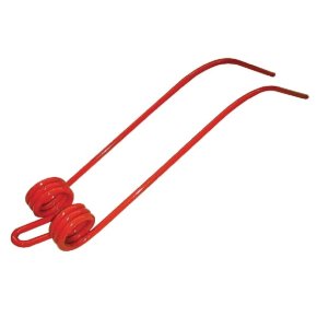 Kramp Dinte greblă rotativă 0009029160KR WSDS 310(U) / 370 Cu spiră Roșu 533 mm