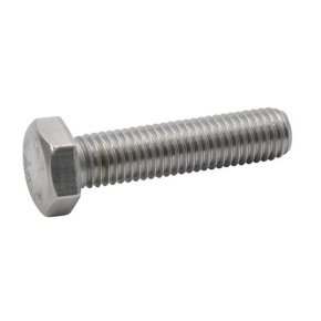 Kramp Șurub cap hexagonal 9331455RVS DIN933 ISO4017 Oțel inoxidabil A2 M14x2x55mm