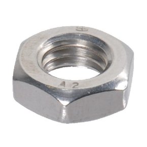 Kramp Piuliță hexagonală joasă 93618RVSP001 DIN936 Oțel inoxidabil A2 M18x2.50