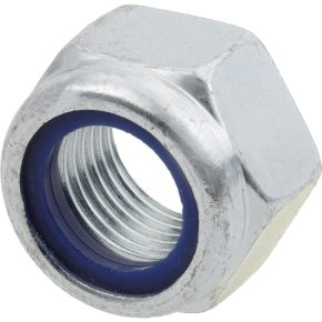 Kramp Piuliță hexagonală autoblocantă 985161510 DIN985 joasă cu inserție plastic M16x1