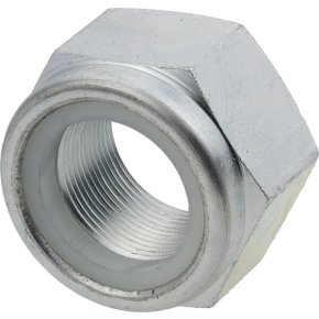 Kramp Piuliță hexagonală autoblocantă 985301510 DIN985 joasă cu inserție plastic M30x1