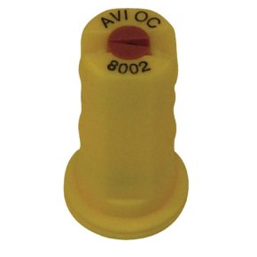 Duză pentru injecție de aer AVIOC8002 AVI OC 80° descentrată 02 galben Albuz