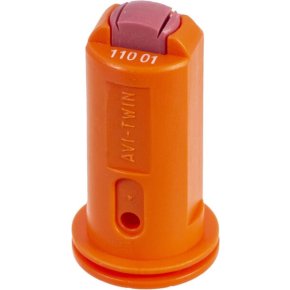 Duză cu injecție de aer AVITWIN11001 AVI TWIN dublu jet plat 110° 01 Albuz