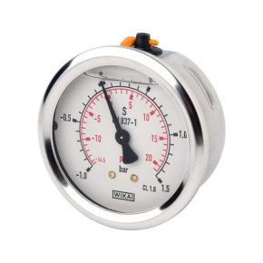 Manometru B711WM0631015T Analogic Glicerină 63 mm 1/4 in WIKA