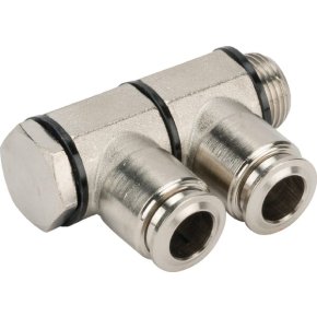 Kramp Fiting L cu fixare BCS1038BB 10x3/8"