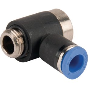 Kramp Fiting L cu fixare BCS814PB 8x1/4"