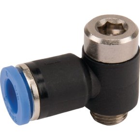 Kramp Fiting L BCS818PB cu fixare 8x1/8"