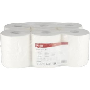 Kramp Prosop de hârtie CP11102KR rolă albă 21 cm x 275 m 1ply Ø exterior 200 mm gofrat 6 role