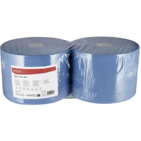 Kramp Prosop de hârtie CP32101KR rolă albastră 23 cm x 370 m 3ply Ø exterior 340 mm în relief 2 role
