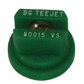 TeeJet Duză ventilator plat DG110015VS DG 110° oțel inoxidabil 015 Verde