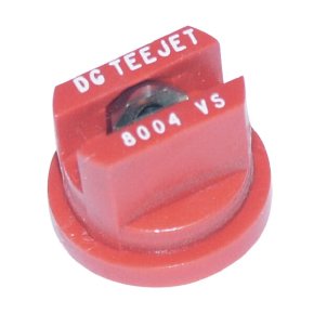 TeeJet Duză ventilator plat DG8004VS DG 80° 04 Roșu Oțel inoxidabil