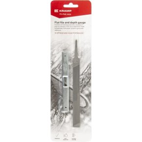 Kramp Pilă plată DGFF001KR cu indicator de adâncime 150 mm