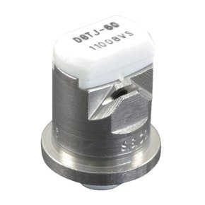 TeeJet Duză ventilator dublu plat DGTJ6011008VS DGTJ 110° 08 albă oțel inoxidabil