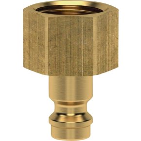 Lüdecke Conector Tată ESA14NIR Drepți cu Filet Mamă BSP 1/4" Alamă