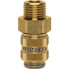 Lüdecke Cuplă rapidă ESM18AAB cu filet tată 1/8 BSP