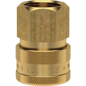 Lüdecke Cuplă rapidă ESOIG12I Drepți filet mamă 1/2 BSP