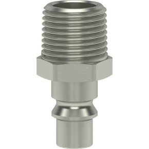 Lüdecke Conector tată ESOIG38NAS cu filet tată BSP 3/8"