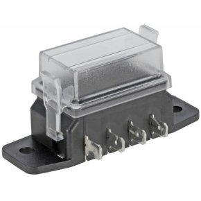 Kramp Casetă de siguranțe FB10004KR terminal cu lame 4 pini max. 32V 15A (ATO/ATC) 8x6,3mm