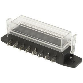 Kramp Casetă de siguranțe FB10006KR terminal cu lame 8 pini 15A