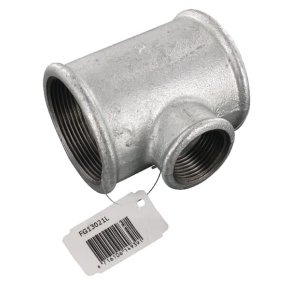 Kramp Piesă T zincată FG13021L 2 x1