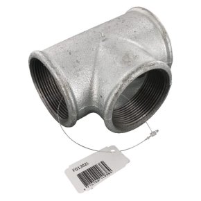 Kramp Piesă T FG1302L zincată 2 inch